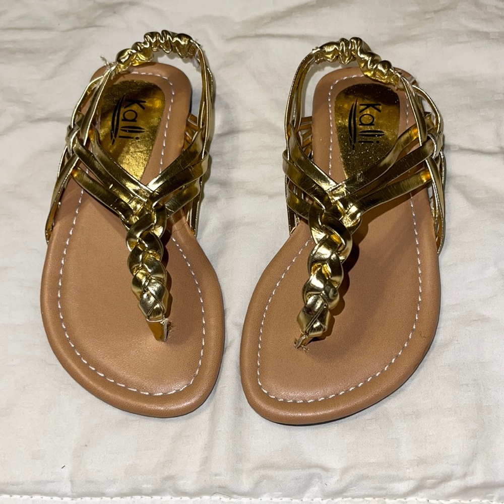 Gold Sandals